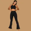 Set Leggings Bota Campana Pretina Cruzada
